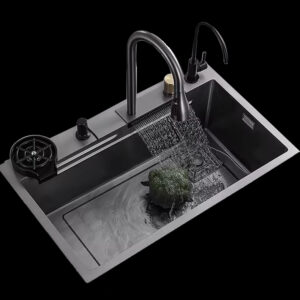 multifunctional waterfall black water tank